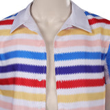 Barbie 1964 Ken Rainbow Striped Shirt Cosplay Costume Halloween Carnival Suit