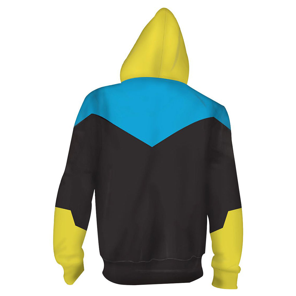 Invincible Cosplay Hoodie 3D Printed Sweatshirt Men Women Casual Streetwear Zip Up Jacket Coat