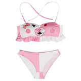 Danganronpa Monomi Cosplay Costume Swimsuit Swimwear Halloween Carnival Suit-cossky®