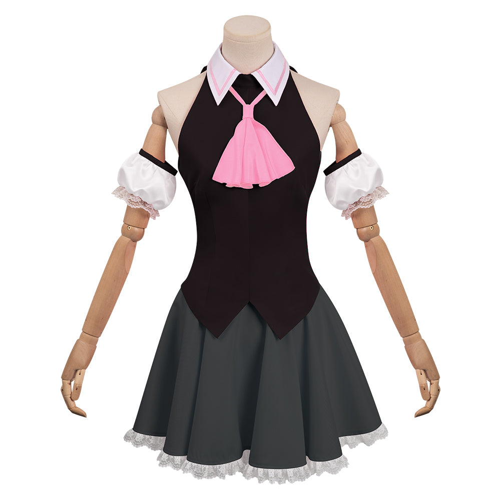 Oshi No Ko My Idol's Child Hoshino Ai Cosplay Costume Black Dress Outfits Halloween Carnival Suit