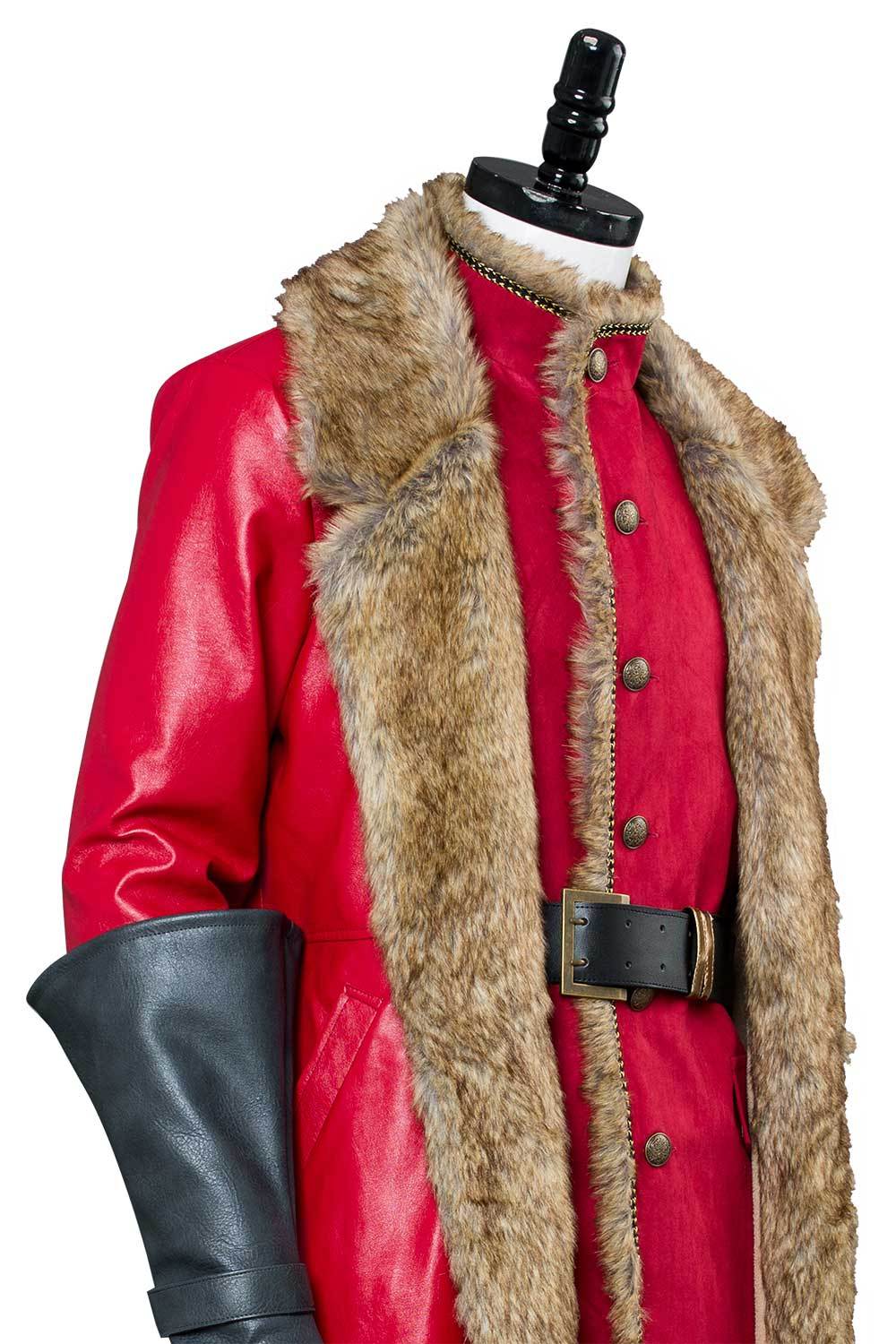 2018 Movie The Christmas Chronicles Santa Claus Outfit Cosplay Costume Halloween Carnival Suit