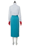 2018 Mary Poppins Returns Costume Mary Poppins Dress Hat For Adult