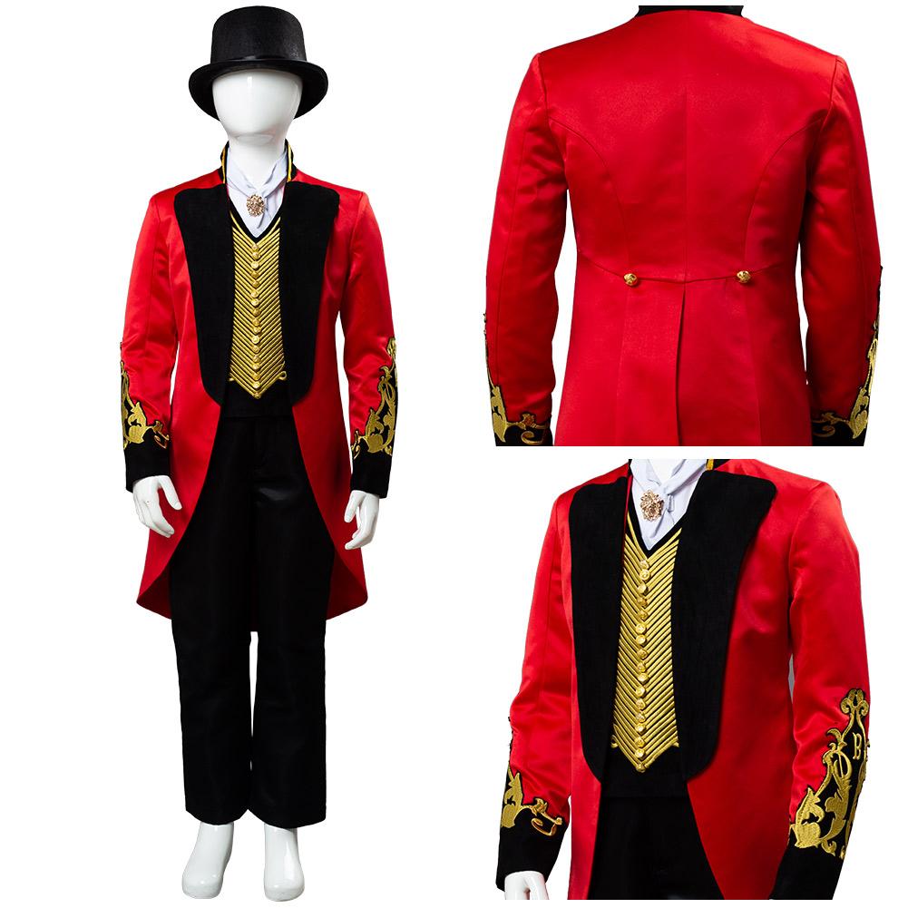 2018 movie The Greatest Showman P.T. Barnum Cosplay Costume for Kids