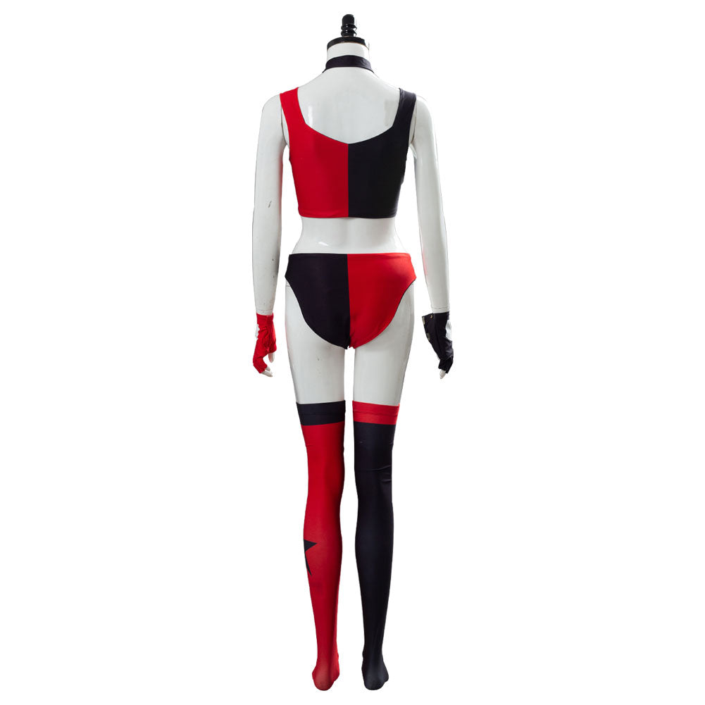 2019 Harley Quinn Cartoon Suit Cosplay Costume