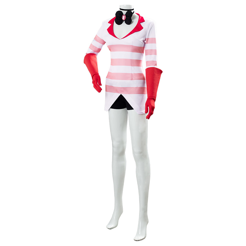 Hazbin Hotel Angeldust Angel Dust Costume Cosplay Outifts