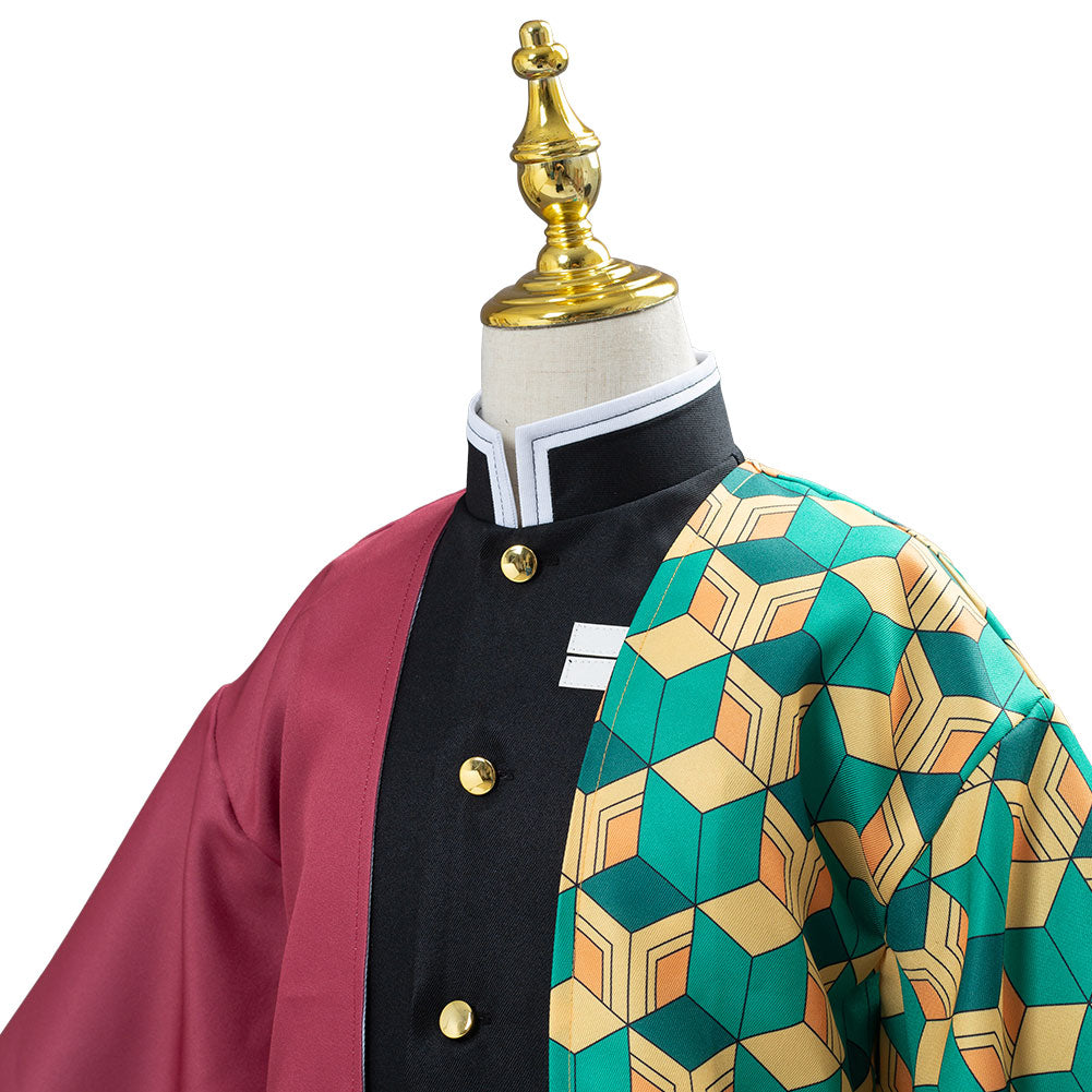 KNY Tomioka Giyuu Cosplay Costume For Kids Halloween Carnival Outfit