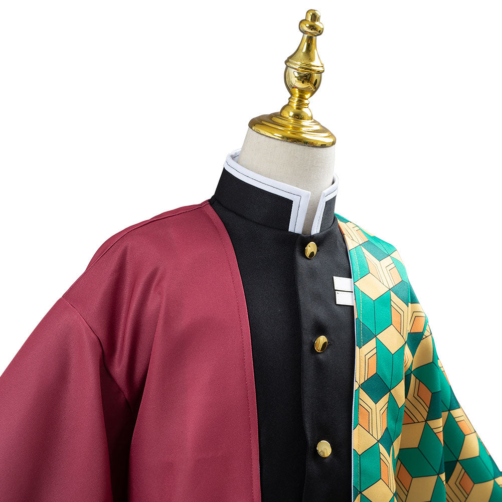 KNY Tomioka Giyuu Cosplay Costume For Kids Halloween Carnival Outfit