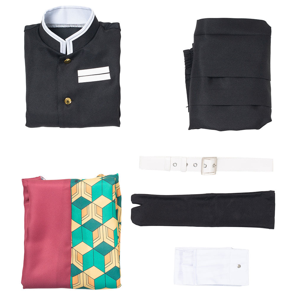 KNY Tomioka Giyuu Cosplay Costume For Kids Halloween Carnival Outfit