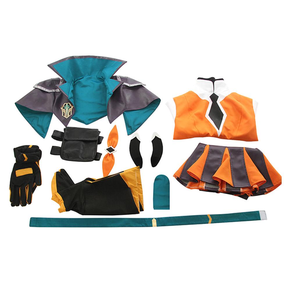 League of Legends Battle Academy Lux Cosplay Costume