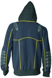 Teen Hoodie Devil May Cry Vergil Zip Up Sweatshirt Adult Unisex