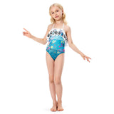 Kids Children Encanto Mirabel Swimsuit Cosplay Costume Jumpsuit Swimwear Outfits Halloween Carnival Suit cossky®