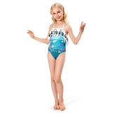 Kids Children Encanto Mirabel Swimsuit Cosplay Costume Jumpsuit Swimwear Outfits Halloween Carnival Suit cossky®