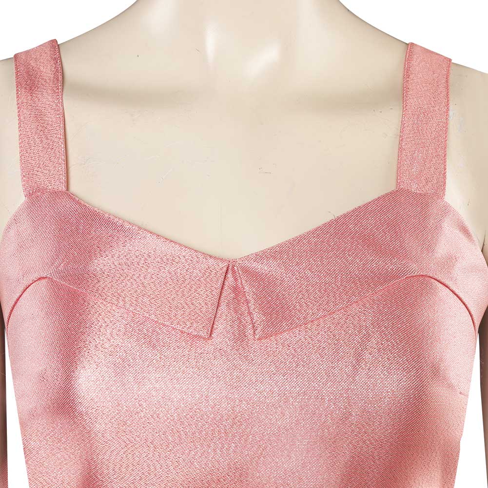 Barbie 2023 Sasha Pink Dress Outfits Cosplay Costume Halloween Carnival Suit