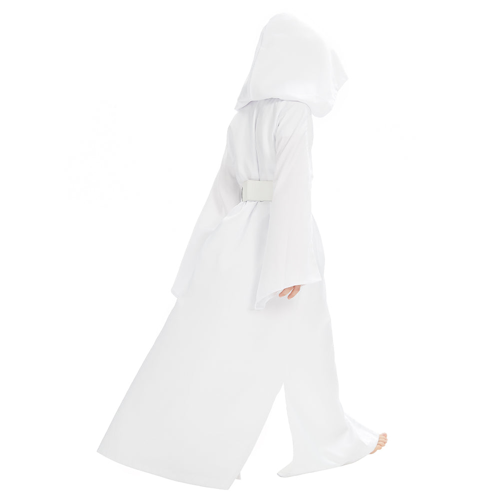 Kids Leia Princess Cosplay Costume Halloween Carnival Suit