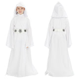 Kids Leia Princess Cosplay Costume Halloween Carnival Suit