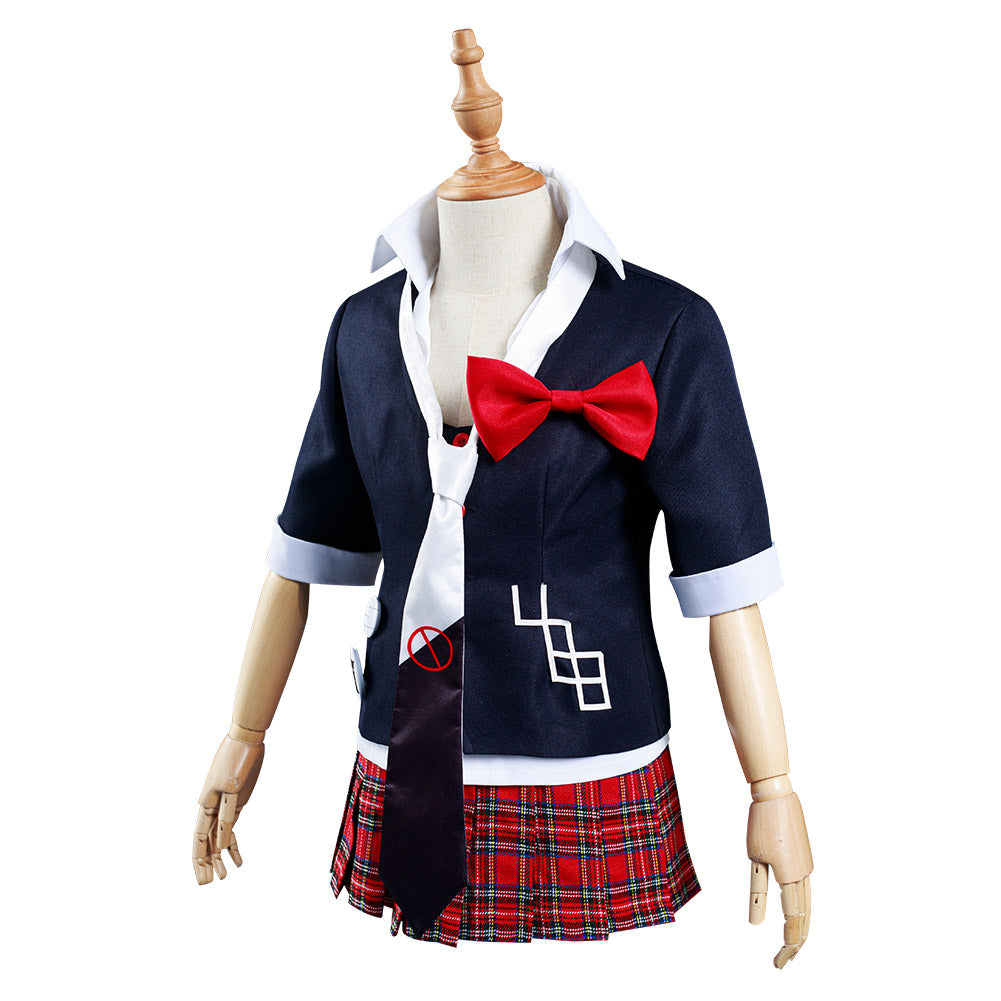 Danganronpa Halloween Carnival Suit Enoshima Junko Cosplay Costume Kids Children Uniform Skirt Outfits