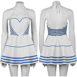 Barbie Margot Robbie Dress Cosplay Costume Halloween Carnival Suit