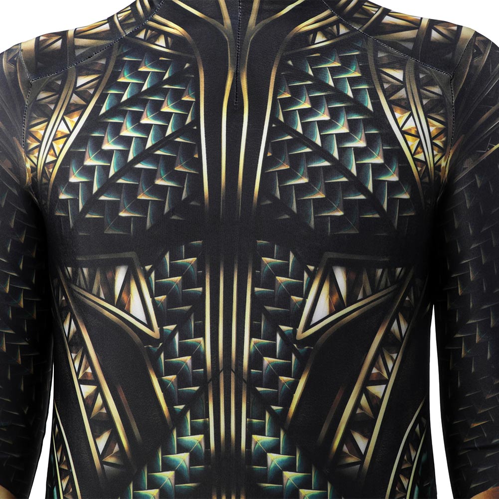 Kids Children Aquaman Cosplay Costume Jumpsuit Outfits Halloween Carnival Suit