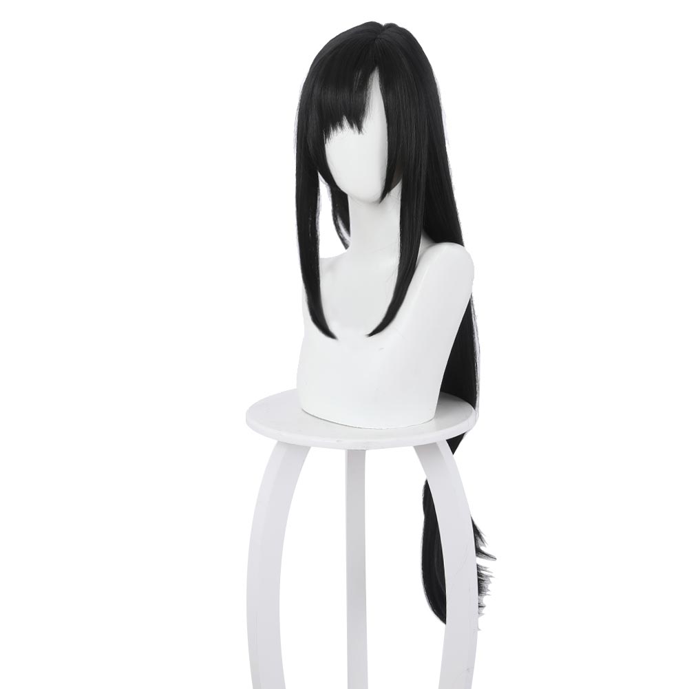 Final Fantasy VII FF7 Heat Resistant Synthetic Hair Halloween Costume Party Wigs Tifa Lockhart Cosplay Wigs