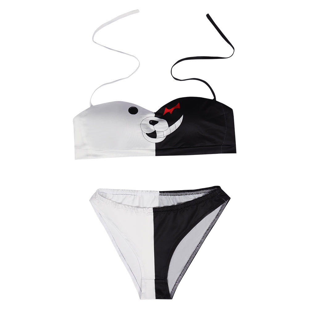 Danganronpa Cosplay Costume Sexy Two-pieces Swimsuit Outfits Halloween Carnival Suit-cossky®