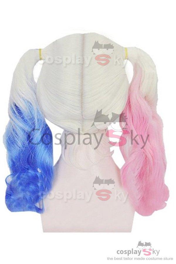 Suicide Squad Harley Quinn Cosplay Wigs New
