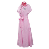 1970 Pink Lady Cosplay Costume Dress Outfits Halloween Carnival Suit