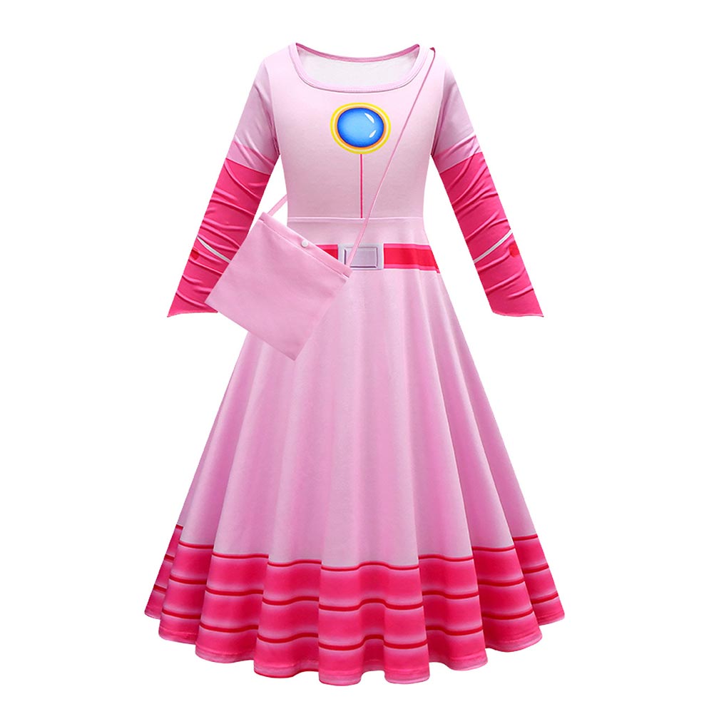 peach Cosplay Costume Dress Outfits Halloween Carnival Party Suit