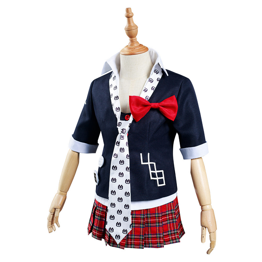 Danganronpa Halloween Carnival Suit Enoshima Junko Cosplay Costume Kids Children Uniform Skirt Outfits