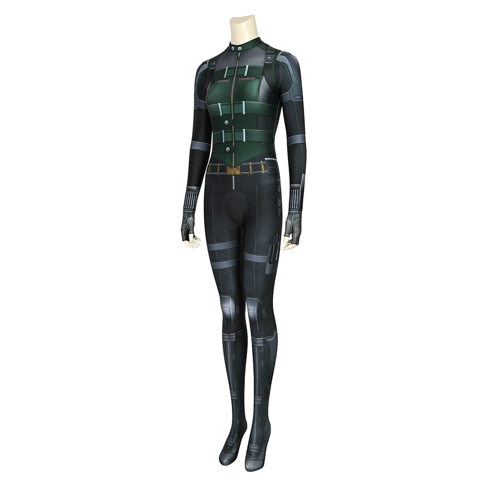 Infinity War Natasha Romanoff Black Widow Cosplay Costume Jumpsuit Outfits Halloween Carnival Suit