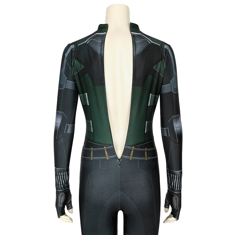 Infinity War Natasha Romanoff Black Widow Cosplay Costume Jumpsuit Outfits Halloween Carnival Suit