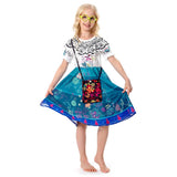 Encanto Mirabel Cosplay Costume Dress Wig Bag Outfits Halloween Carnival Suit