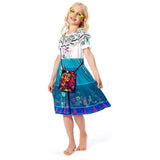 Encanto Mirabel Cosplay Costume Dress Wig Bag Outfits Halloween Carnival Suit