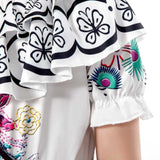 Encanto Mirabel Cosplay Costume Dress Wig Bag Outfits Halloween Carnival Suit