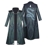 Hogwarts Legacy Slytherin Cosplay Costume Robe Outfits Halloween Carnival Suit