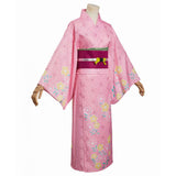 Demon Slayer Kimetsu No Yaiba Kamado Nezuko Cosplay Costume Kimono Outfits Halloween Carnival Suit