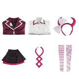 Danganronpa Utsugi Kotoko Shirt Skirt Uniform Outifts Cosplay Costume Halloween Carnival Suit