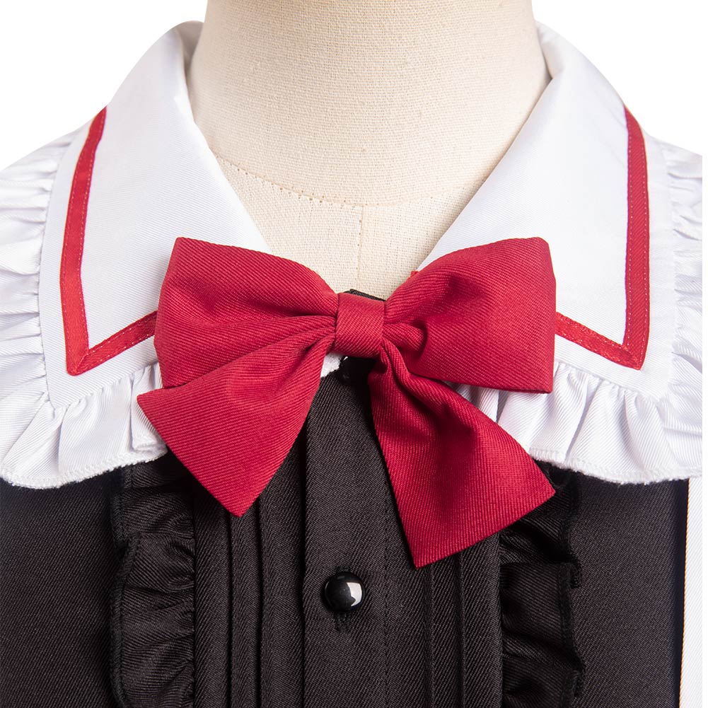 Oshi No Ko My Idol's Child Arima Kana Red Maid Dress Outfits Cosplay Costume Halloween Carnival Suit