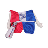 Joker Ugly Harley Quinn Dog Stand Up Pet Outfits Cosplay Costume Halloween Carnival Party Suit