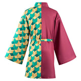 KNY Tomioka Giyuu Cosplay For Adult Male Costumes Halloween Carnival Suit With Earrings Belt