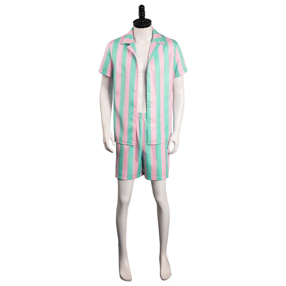 Barbie Ken Beach Outfits Cosplay Costume Halloween Carnival Suit