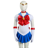 Anime Sailor Moon Halloween Carnival Suit Tsukino Usagi Cosplay Costume Kids Grils Dress Outfits