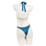Mortal Kombat Kitada Bikini Swimsuit Cosplay Costume Sexy Swimwear Outfits Halloween Carnival Suit cossky®