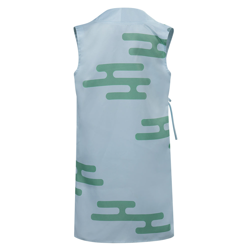 kids children Demon Slayer Tokitou Muichirou  Cosplay Costume Outfits Halloween Carnival Suit