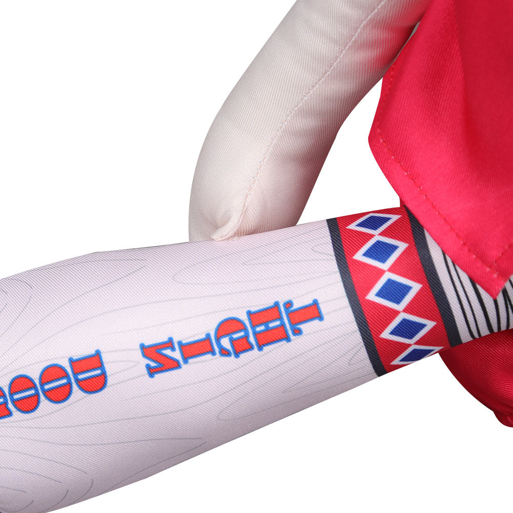 Joker Ugly Harley Quinn Dog Stand Up Pet Outfits Cosplay Costume Halloween Carnival Party Suit