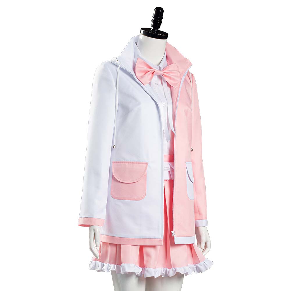 Danganronpa 2 Halloween Carnival Suit Monomi Cosplay Costume Uniform Skirt Outfit