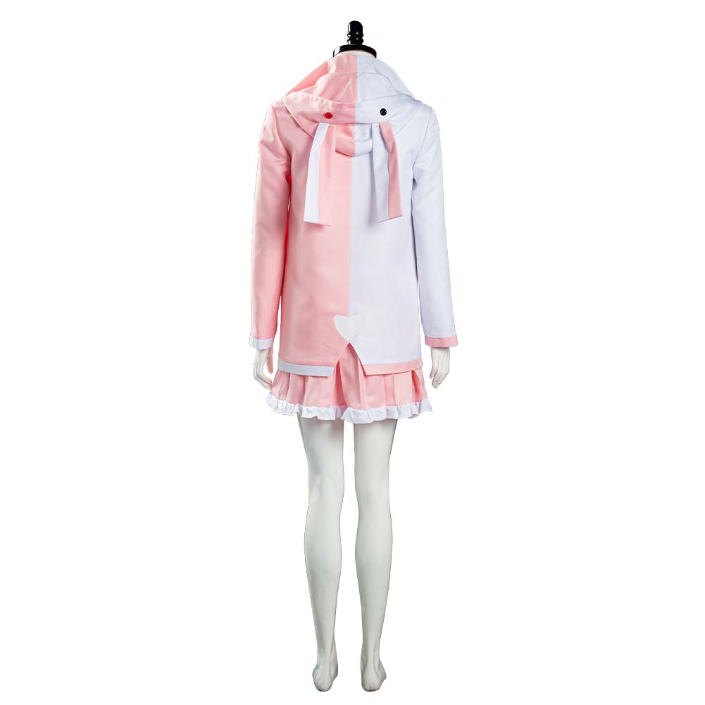 Danganronpa 2 Halloween Carnival Suit Monomi Cosplay Costume Uniform Skirt Outfit