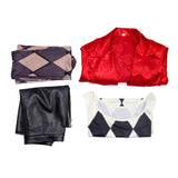 Joker Harley Quinn Cosplay Costume Outfits Halloween Carnival Suit