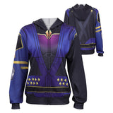 Valorant Reyna Cosplay Costume Hoodie Coat Outfits Halloween Carnival Suit