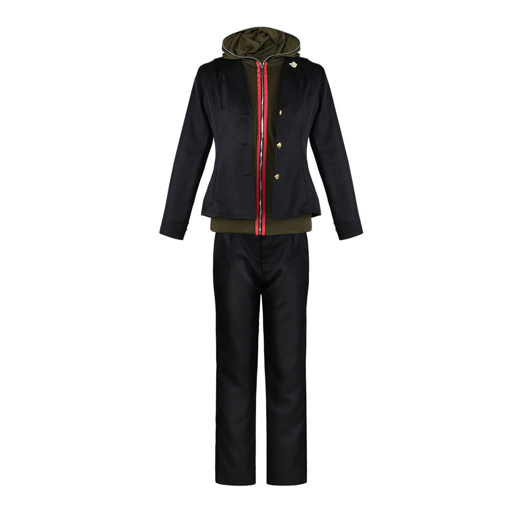 Danganronpa Naegi Makoto Cosplay Costume Outfits Halloween Carnival Suit