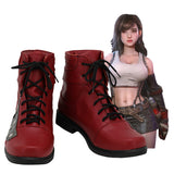 Final Fantasy VII 7 Remake Boots Tifa Lockhart Cosplay Shoes